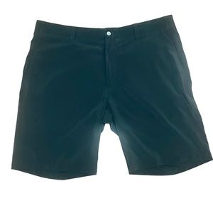 Callaway Men's Golf Flat Front Stretch Shorts Black Size 38 Inseam 10"